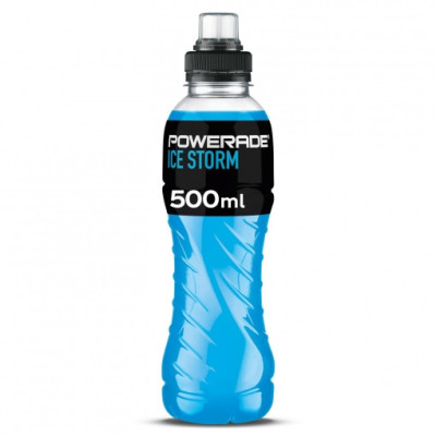 Powerade Ice Storm con tapón sport botella 50 cl.