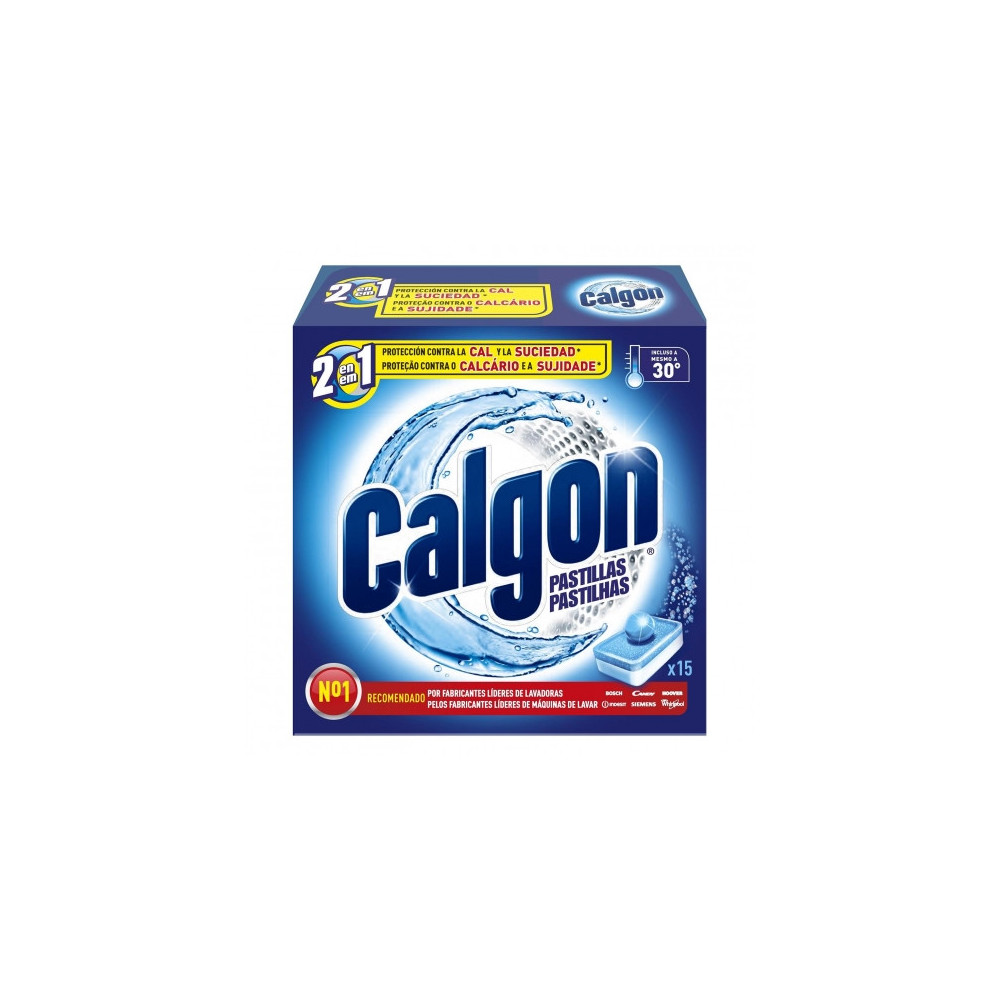 Antical para lavadoras en pastillas Calgon 30 ud.