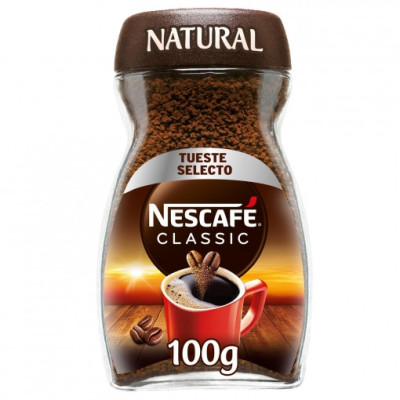Café soluble natural classic Nescafé 100 g.