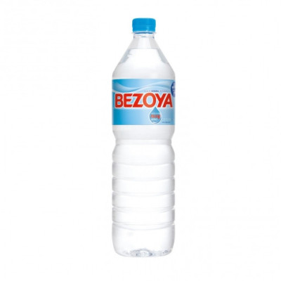 Agua mineral Bezoya natural 1,5 l.