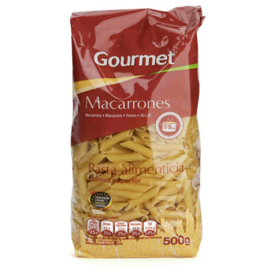 Pasta Macarrón Gourmet 500gr