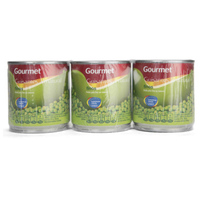 Guisantes Gourmet (3x140gr)