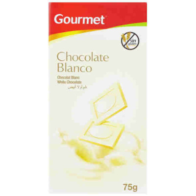 Chocolate Blanco Gourmet 75gr