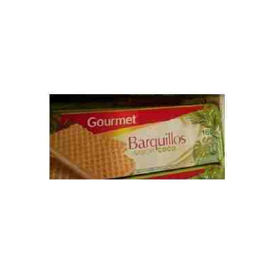 Galletas Barquillo Coco Gourmet 200gr