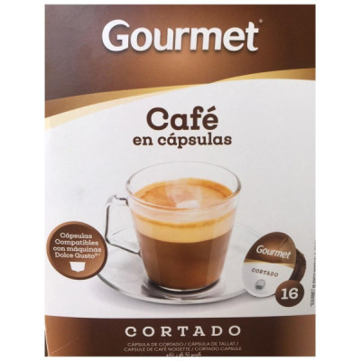 Café Cortado en Cápsulas Gourmet 16uds