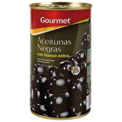 Aceitunas Negras con Hueso Gourmet 185gr