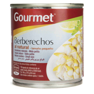 Berberechos Naturales Gourmet 90gr