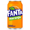 Fanta de naranja lata 33 cl.