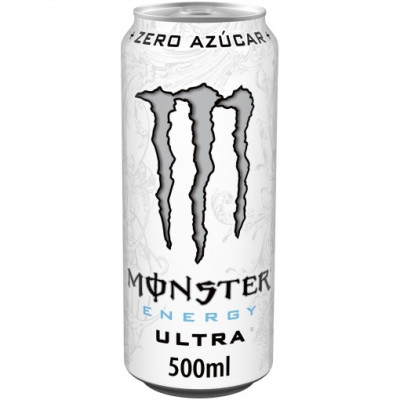 Monster Energy ultra zero azúcar bebida energética lata 50 cl.